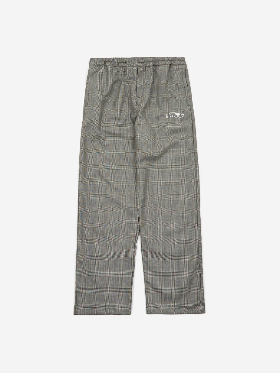 Très Bien Tres Bien x Sneeze Checked Wool Trouser - Grey - Grey