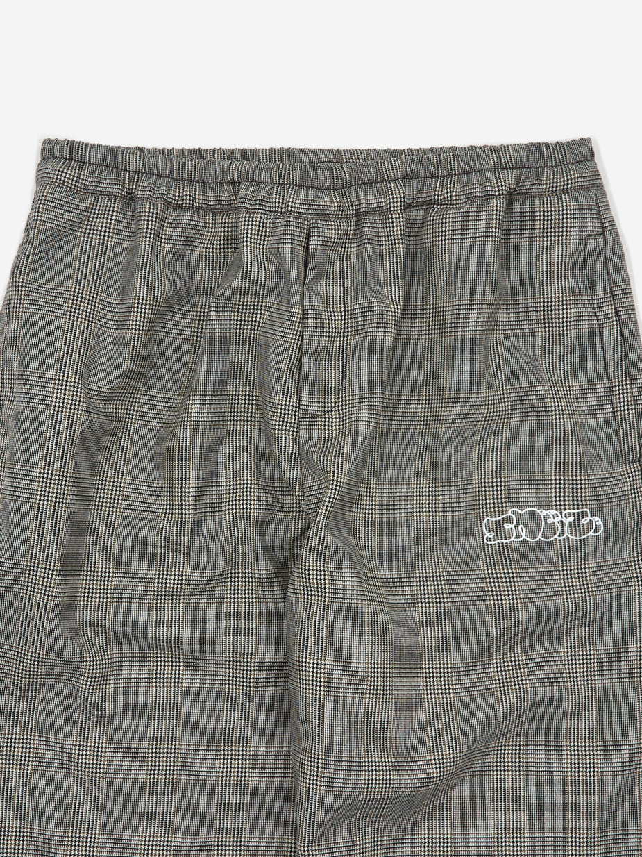 Très Bien Tres Bien x Sneeze Checked Wool Trouser - Grey - Grey