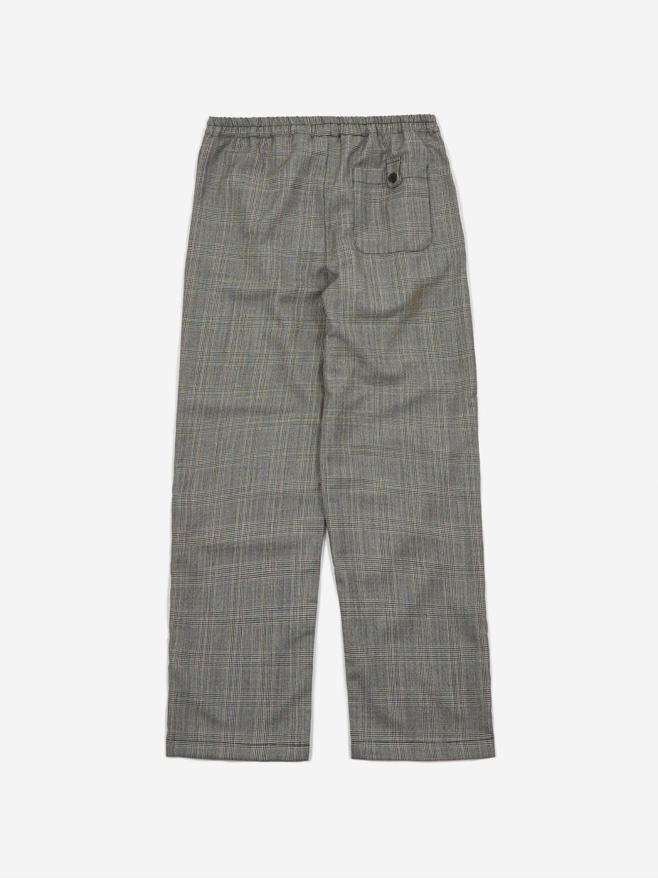 Très Bien Tres Bien x Sneeze Checked Wool Trouser - Grey - Grey