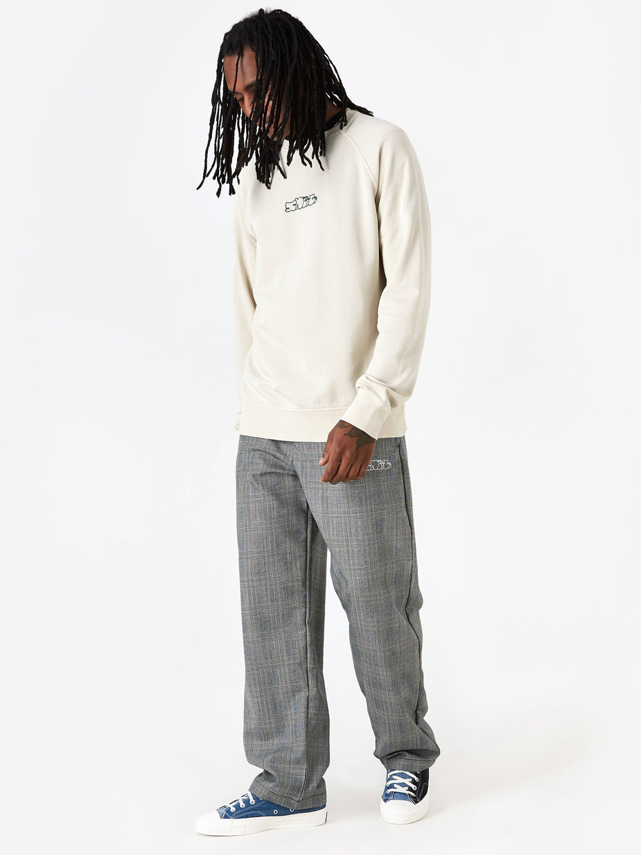 Très Bien Tres Bien x Sneeze Overdye Logo Crewneck Sweatshirt - Oatmeal - Other
