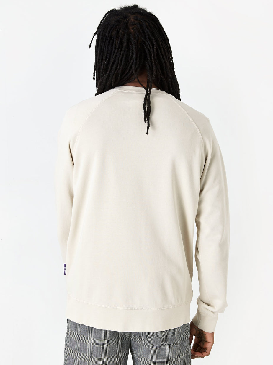 Très Bien Tres Bien x Sneeze Overdye Logo Crewneck Sweatshirt - Oatmeal - Other