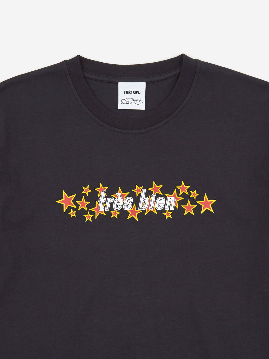 Très Bien Tres Bien x Sneeze Stunt T-Shirt - Navy - Blue