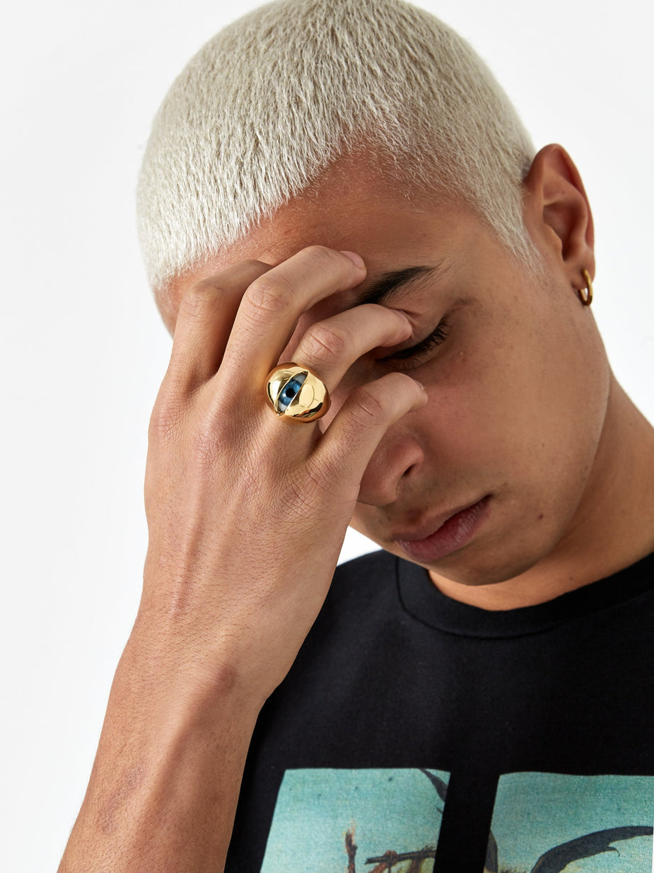 Undercover Undercover Eyeball Ring (UCX4R01-1) - Gold - Gold