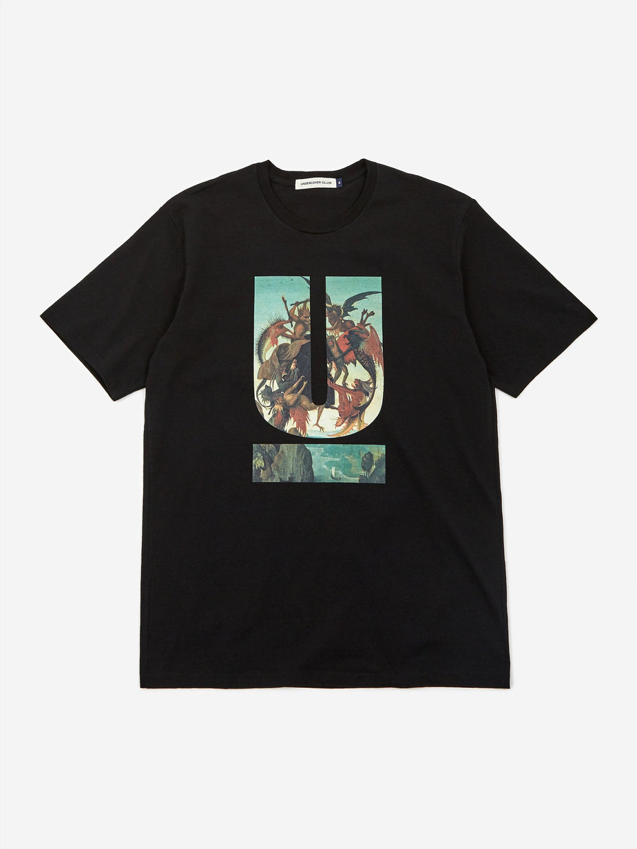Undercover Undercover Shortsleeve T-Shirt (UCX3802) - Black - Black