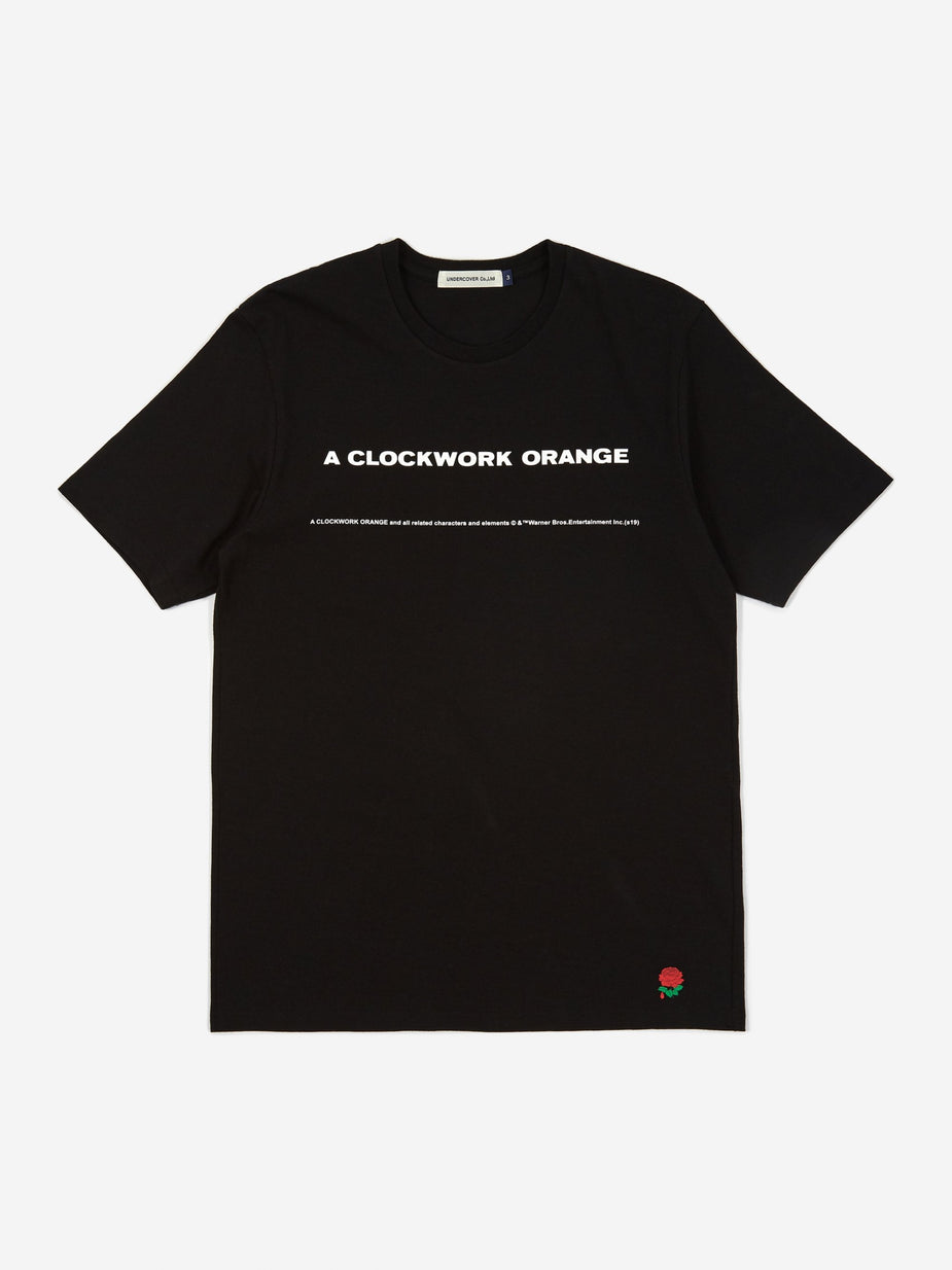 Undercover Undercover x A Clockwork Orange Shortsleeve T-Shirt (UCX3810) - Black - Black