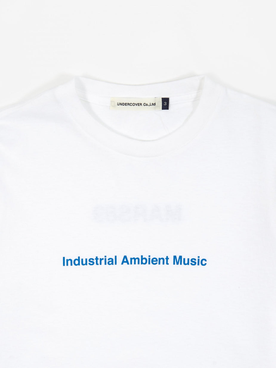 Undercover Undercover Industrial Ambient Music Longsleeve T-Shirt (UCX4891 - White - White