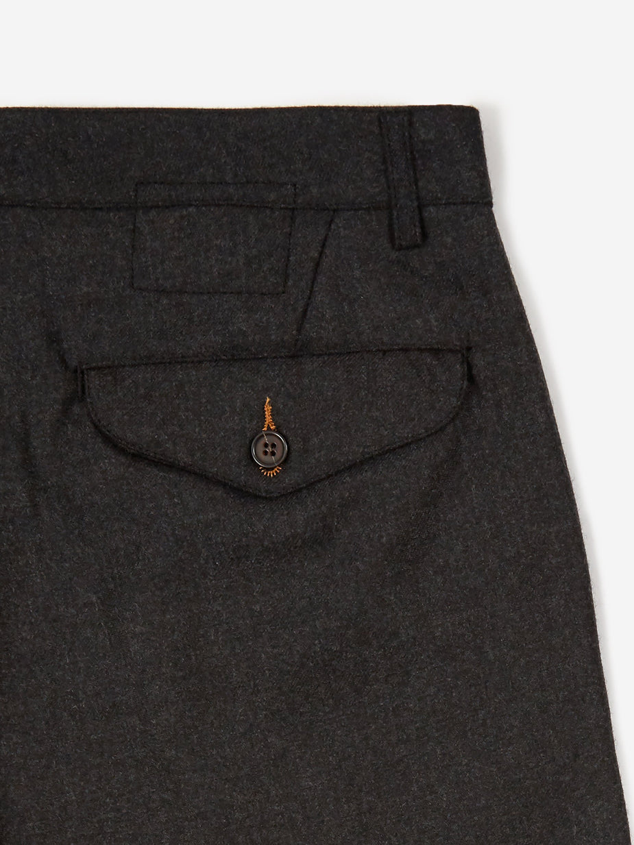 Universal Works Universal Works Aston Pant Flannel - Grey - Grey