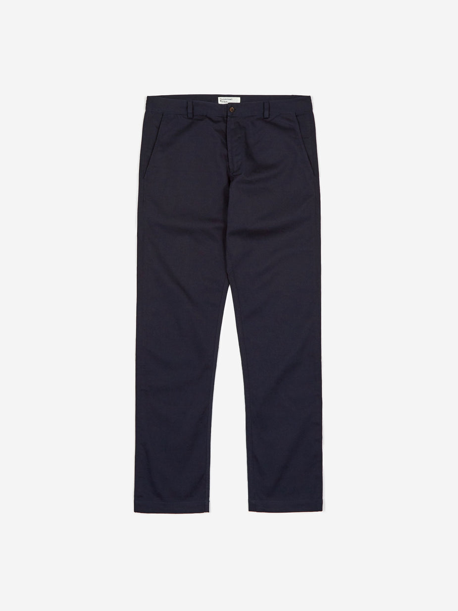 Universal Works Universal Works Aston Pants - Navy Twill - Blue