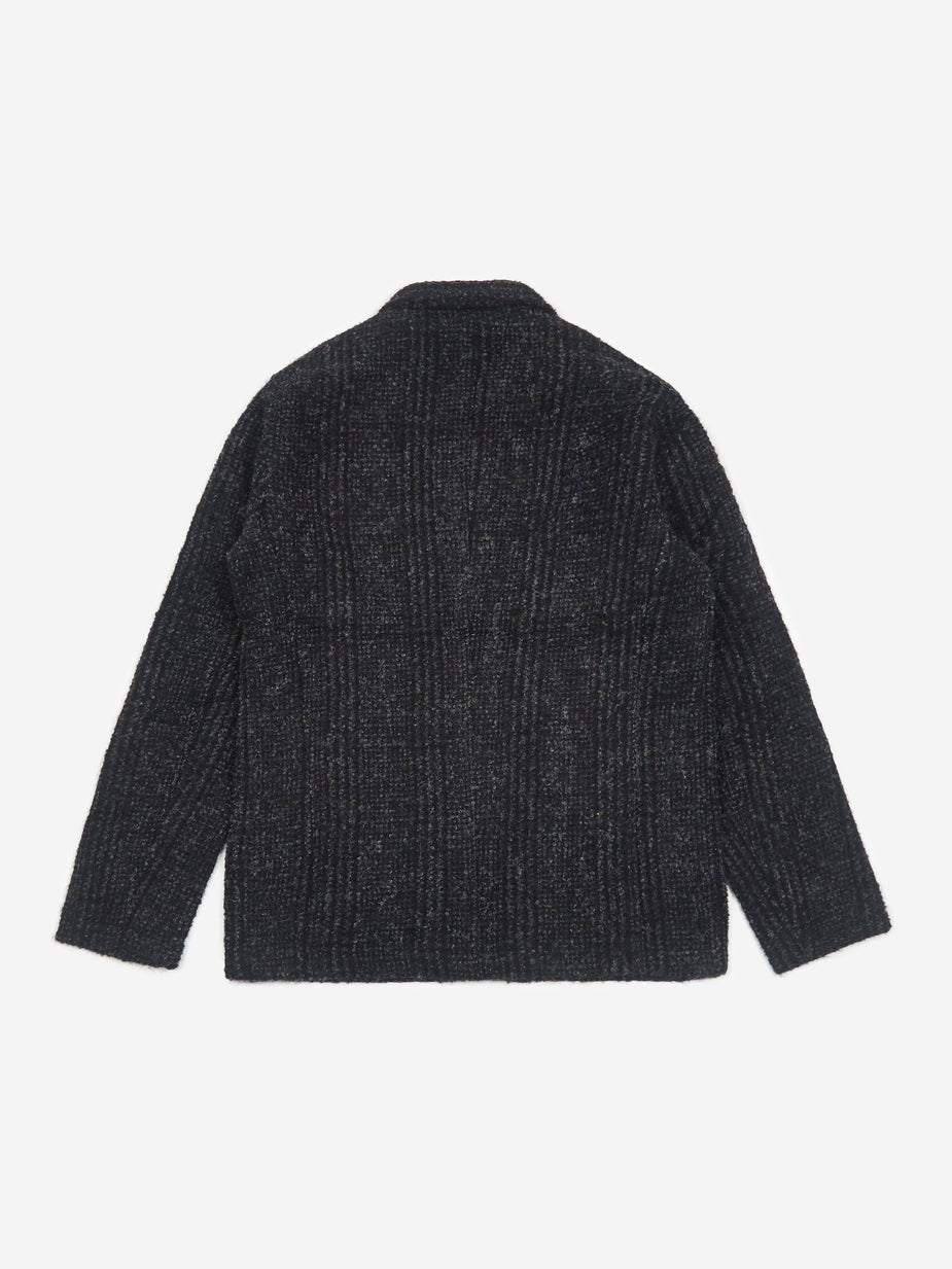 Universal Works Universal Works Bakers Jacket - Navy Plaid - Blue