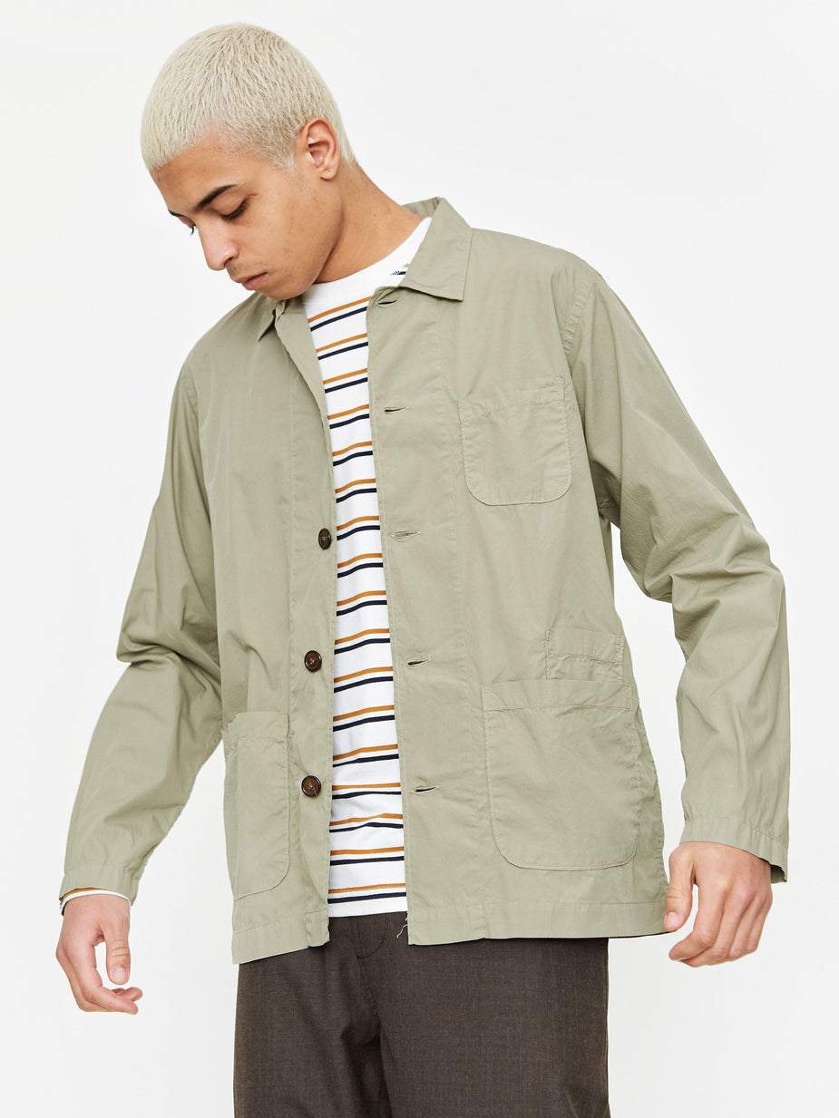 Universal Works Universal Works Bakers Overshirt - Poplin Laurel - Other