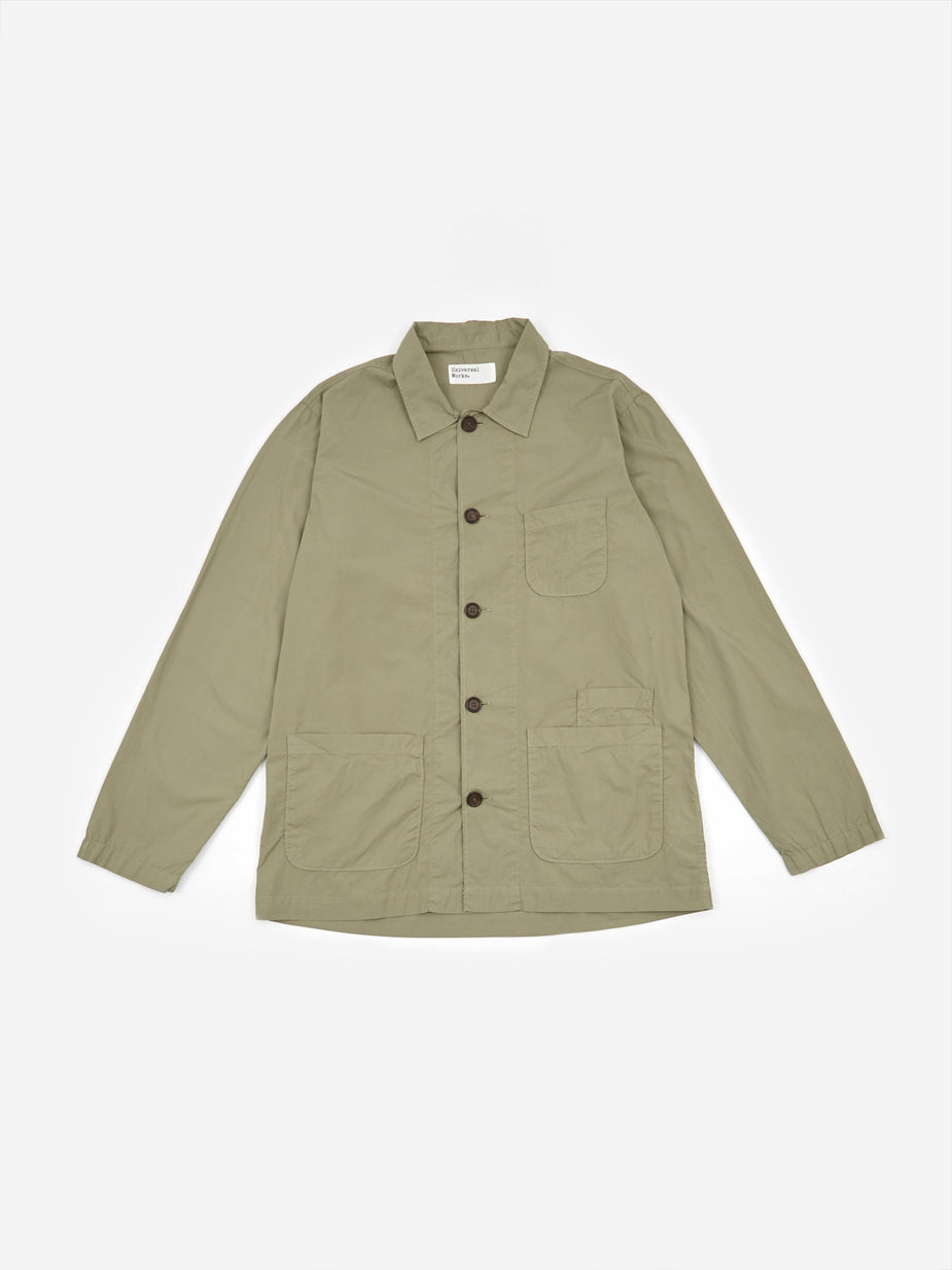 Universal Works Universal Works Bakers Overshirt - Poplin Laurel - Other