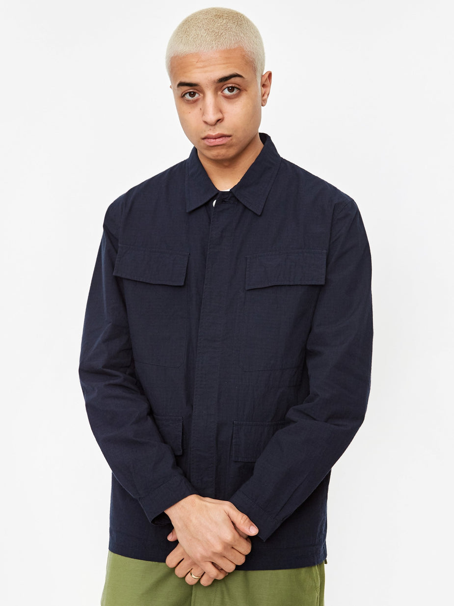 Universal Works Universal Works Fatigue Jacket - Navy - Blue