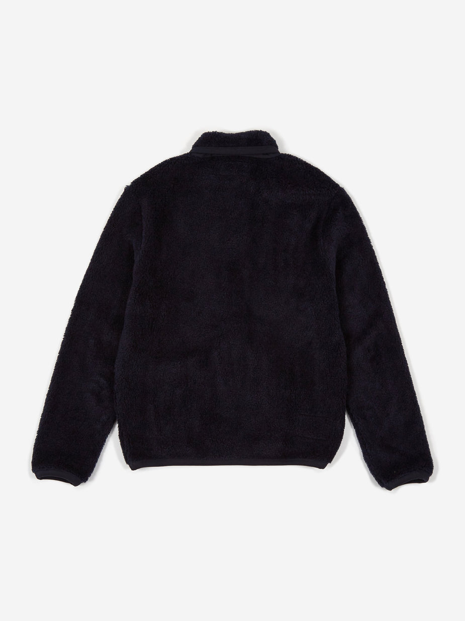 Universal Works Universal Works Lancaster Mountain Fleece Jacket - Navy - Blue