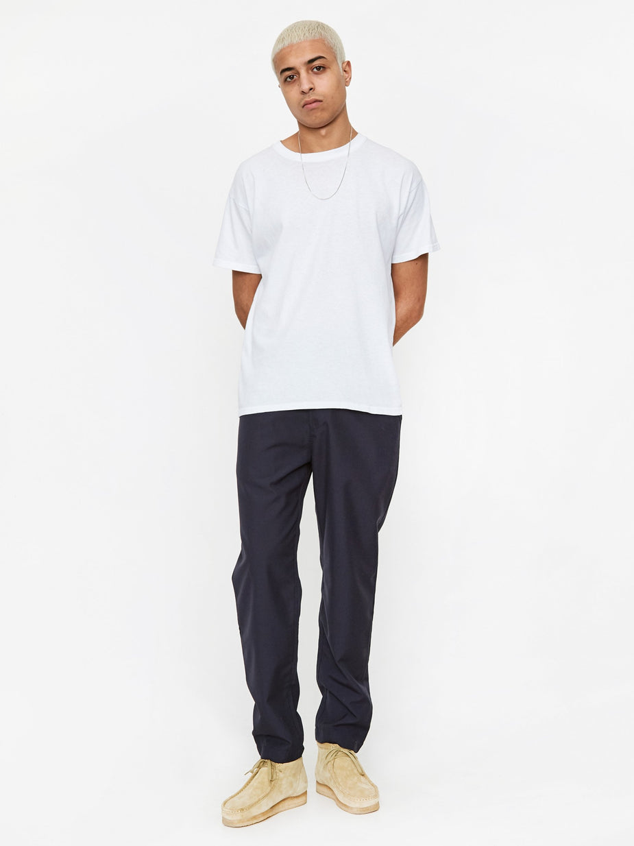 Universal Works Universal Works Military Chino - Navy Tropical Suiting - Blue