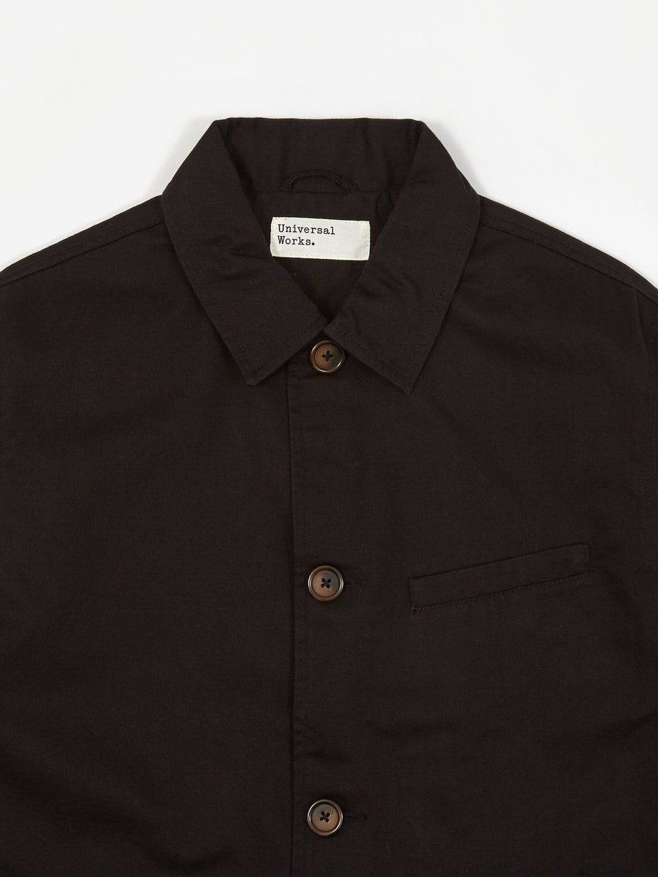 Universal Works Universal Works Warmus Jacket - Black - Black