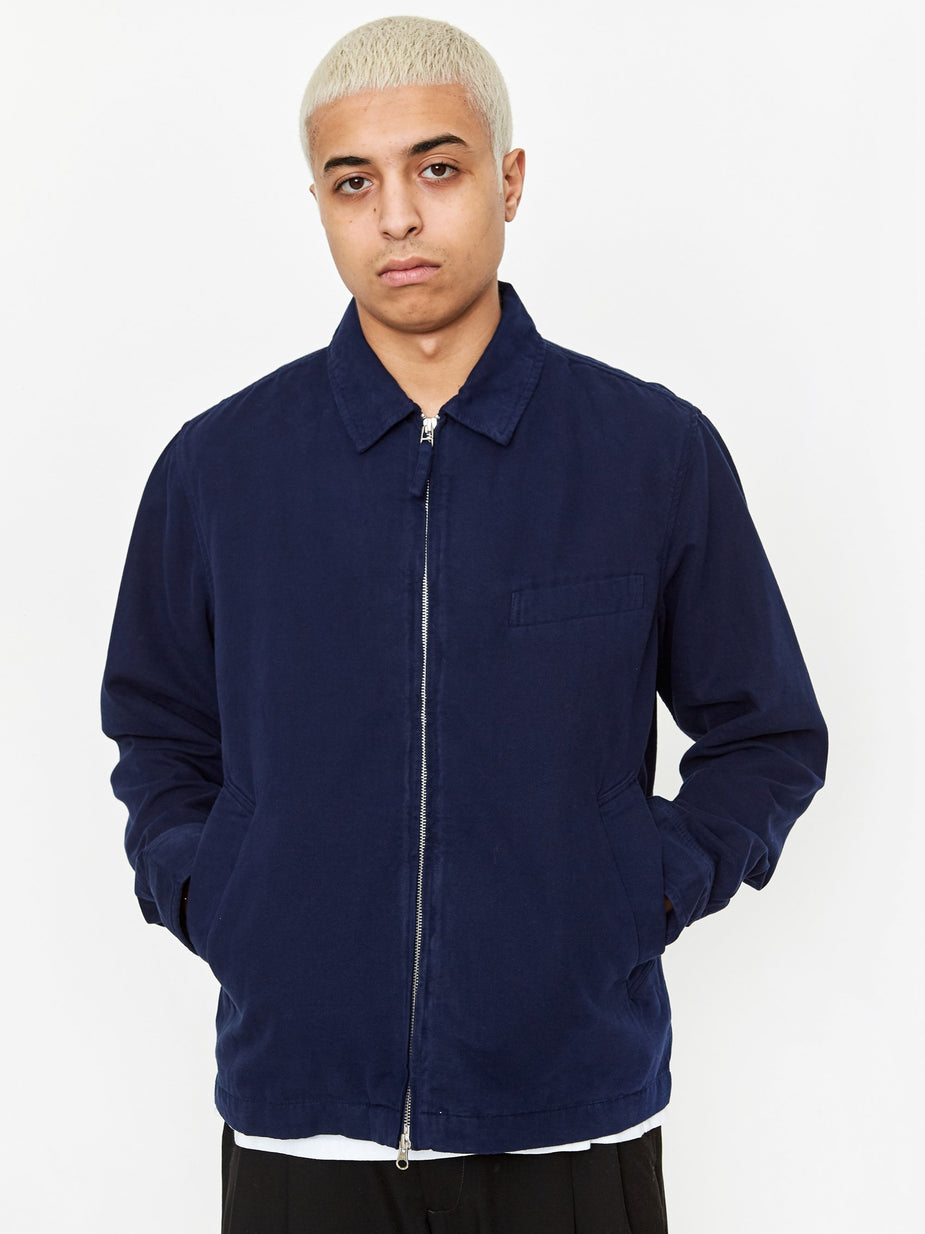 Universal Works Universal Works Windcheater Jacket - Navy - Blue