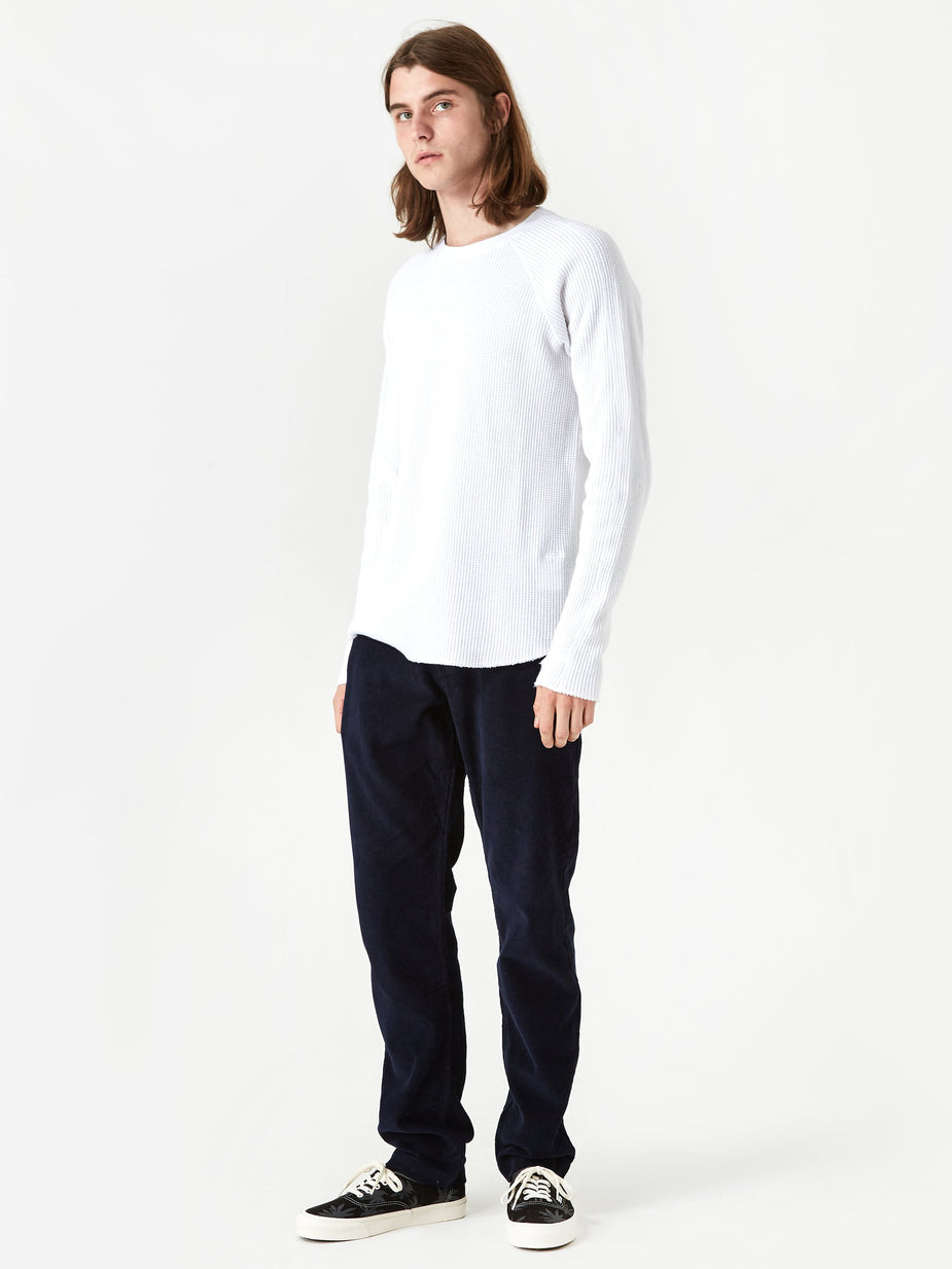 Universal Works Universal Works Aston Pant - Navy Cord - Blue
