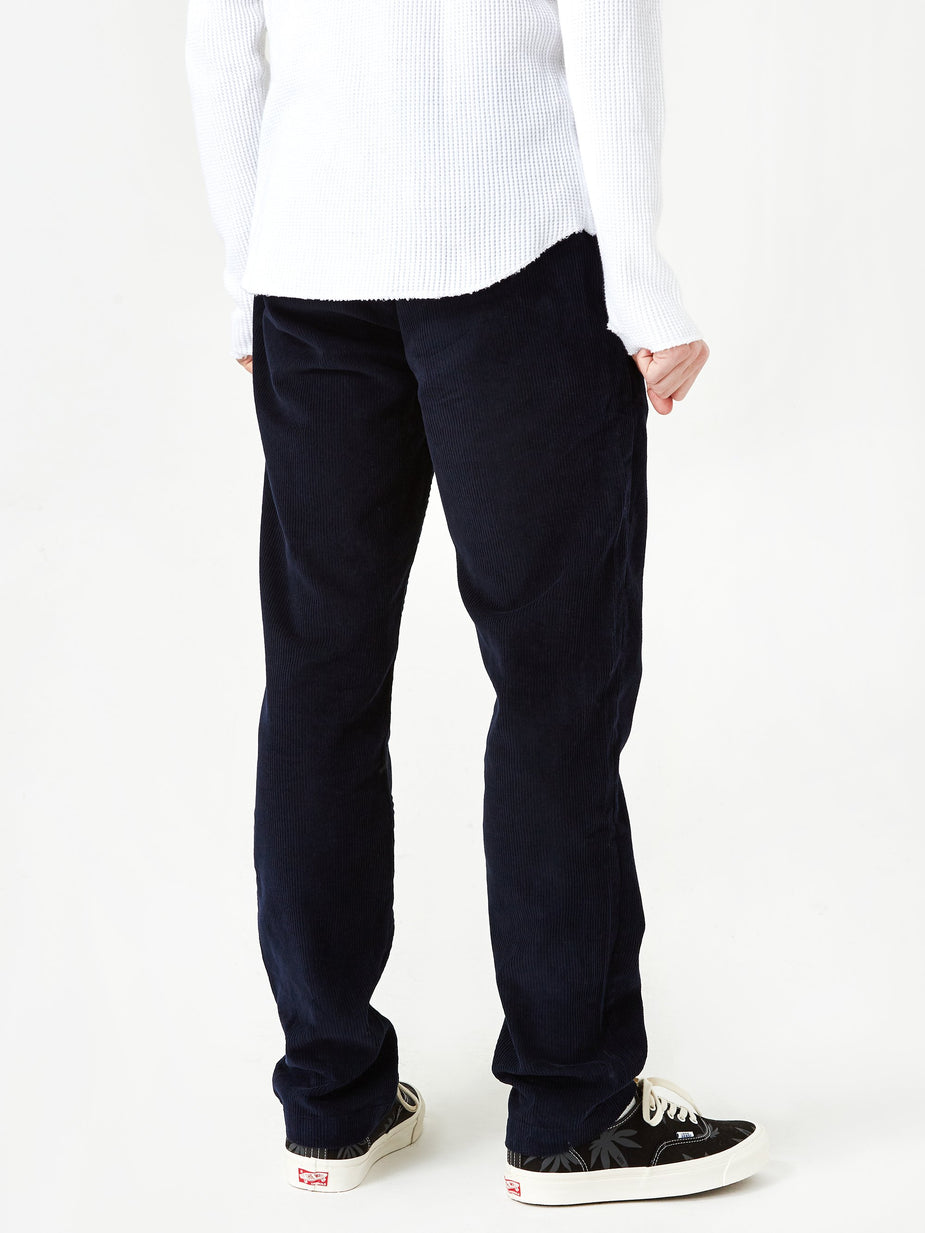 Universal Works Universal Works Aston Pant - Navy Cord - Blue