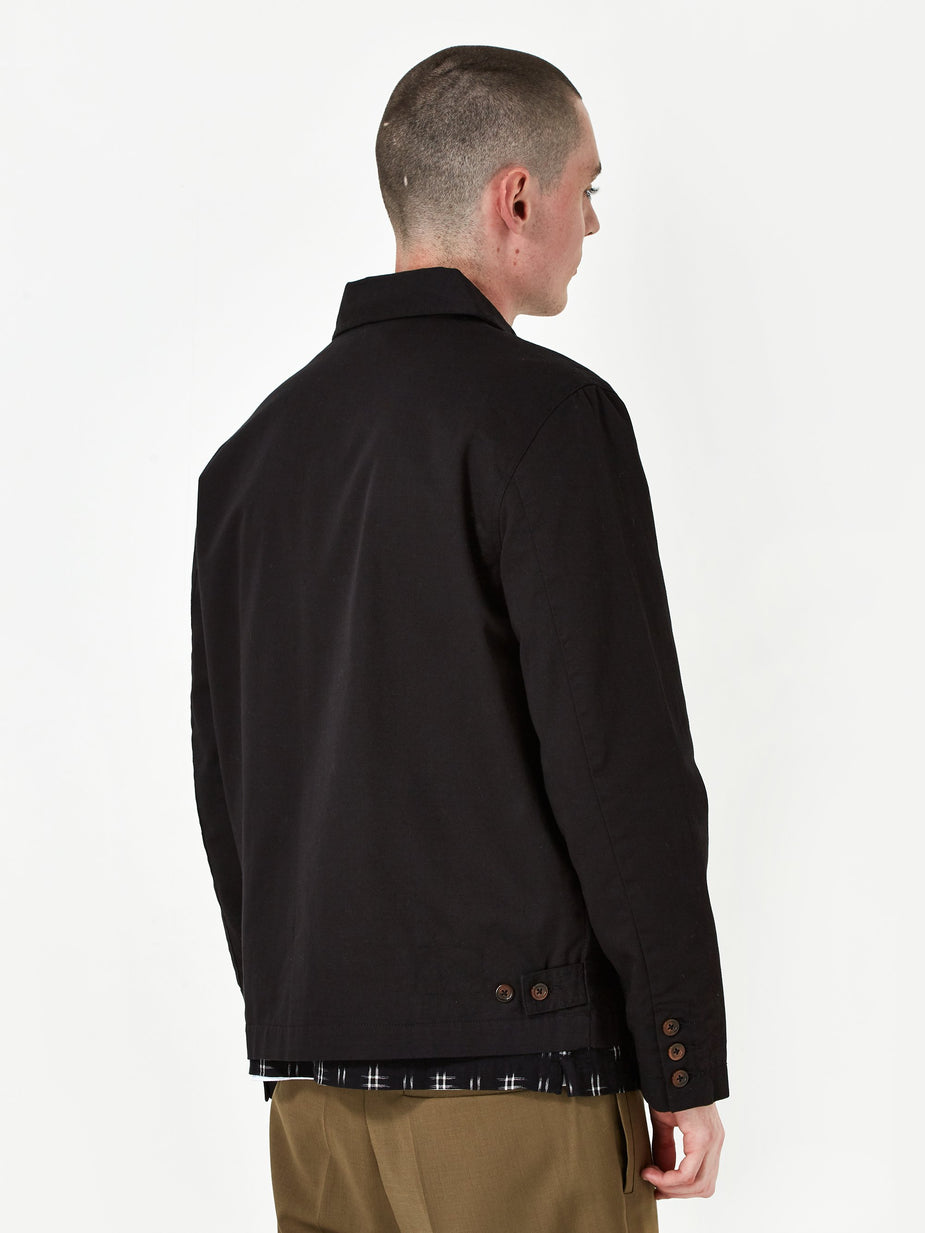 Universal Works Universal Works Warmus Jacket - Black - Black