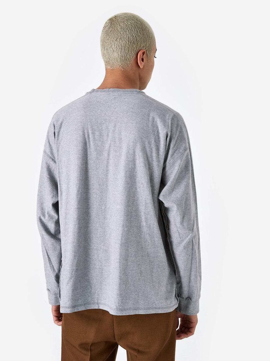 Unused Unused Longsleeve T-Shirt - Heather Grey - Other