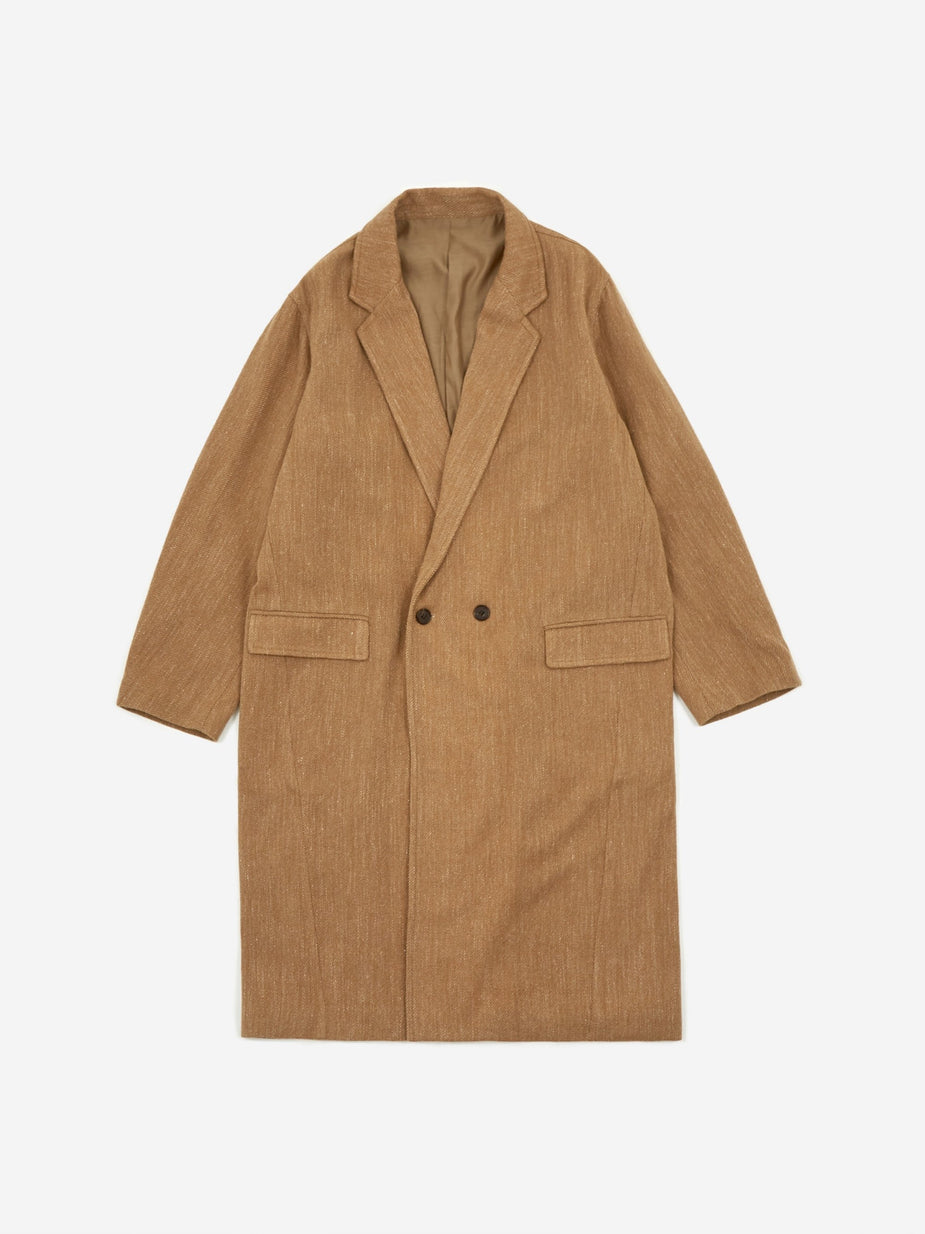 Unused Unused Oversized Coat - Beige - Other