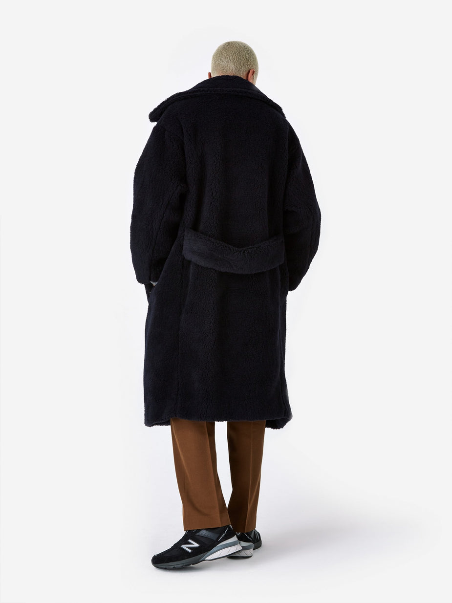 Unused Unused Oversized Coat (US1668) - Navy - Other