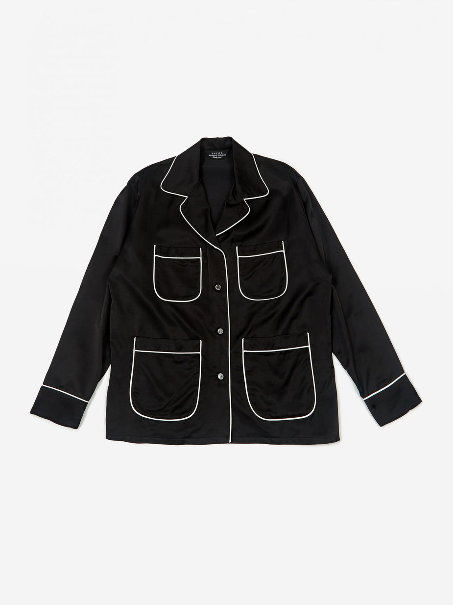 Unused Unused Pyjama Shirt - Black - Black