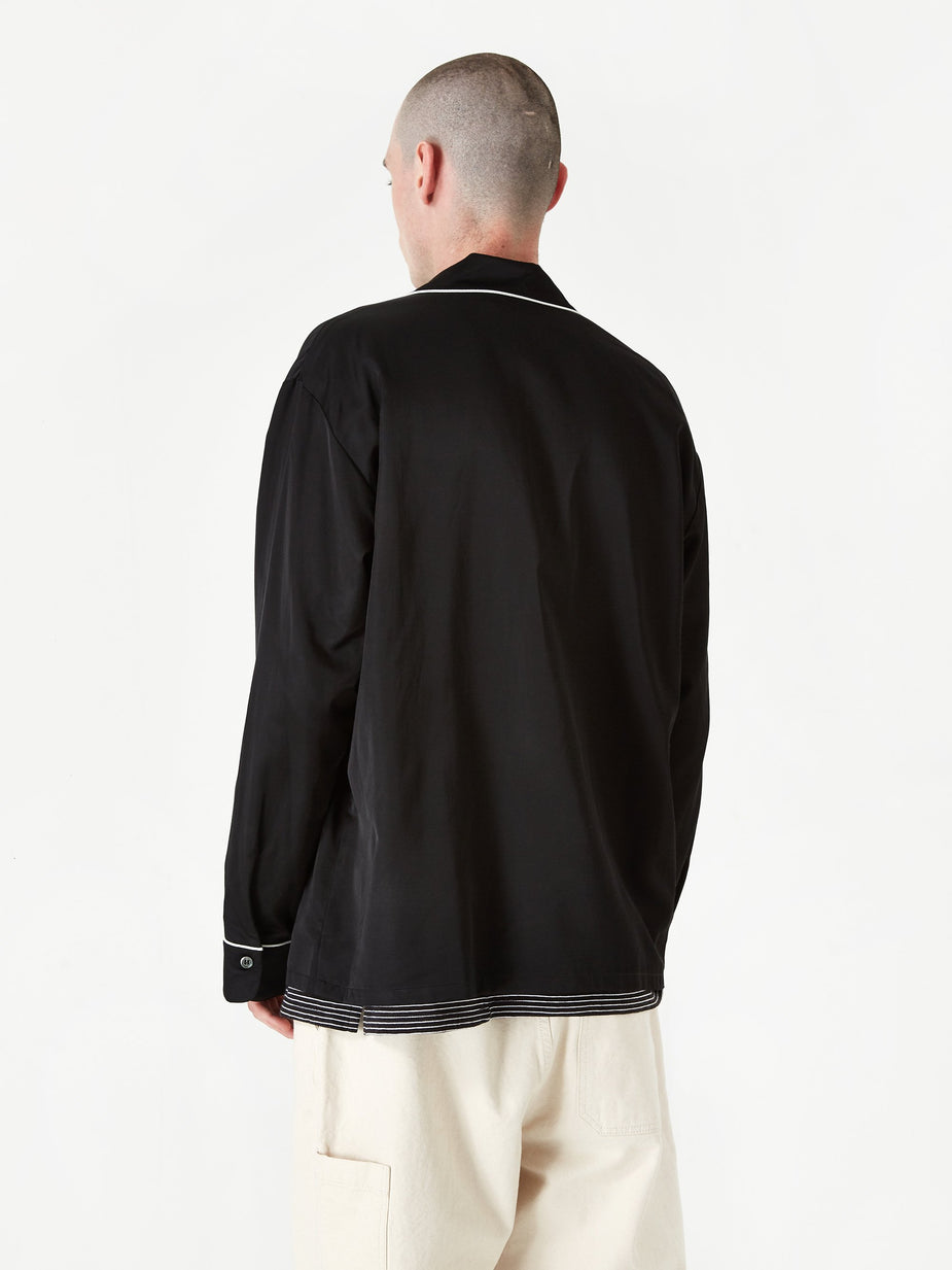 Unused Unused Pyjama Shirt - Black - Black