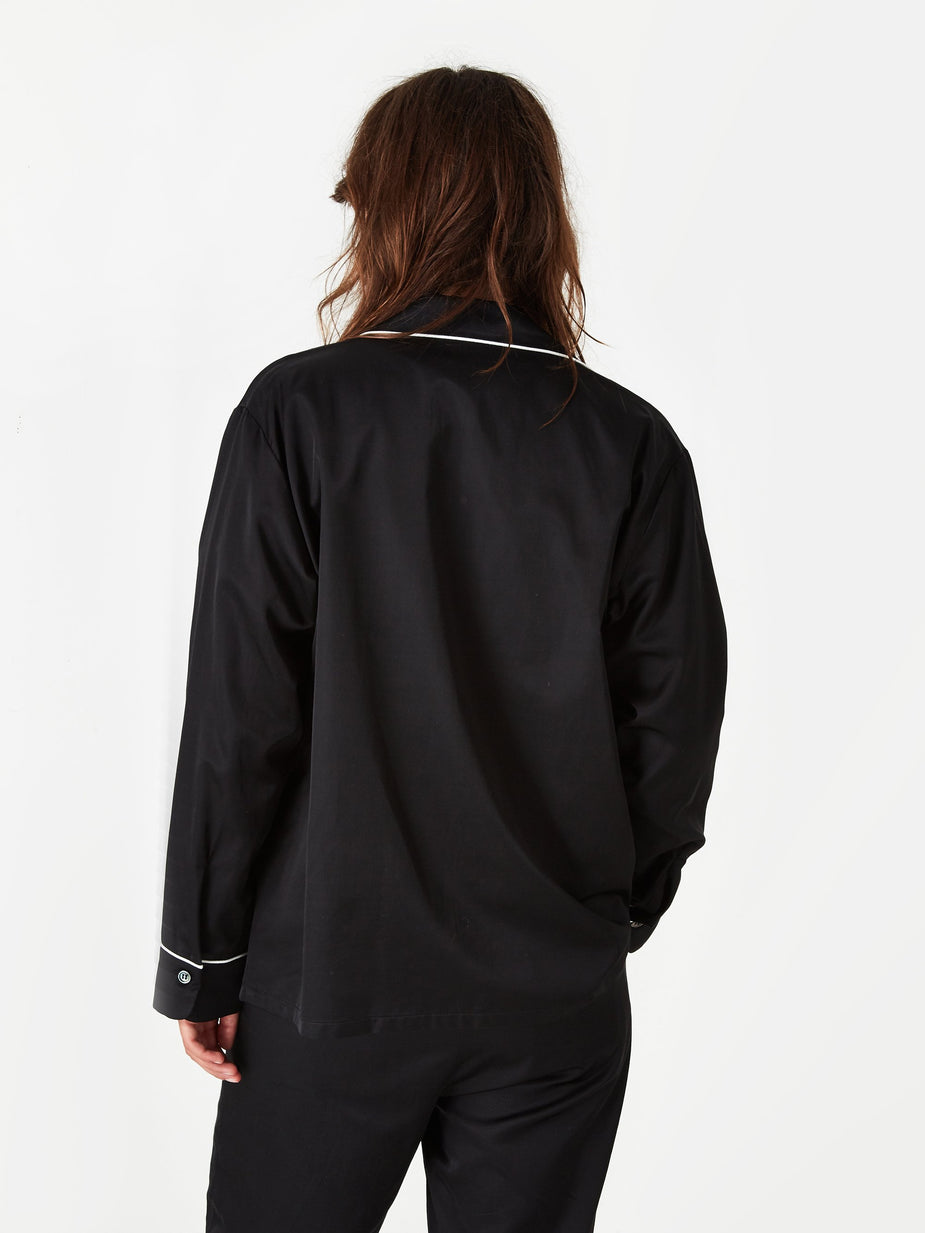 Unused Unused Pyjama Shirt - Black - Black