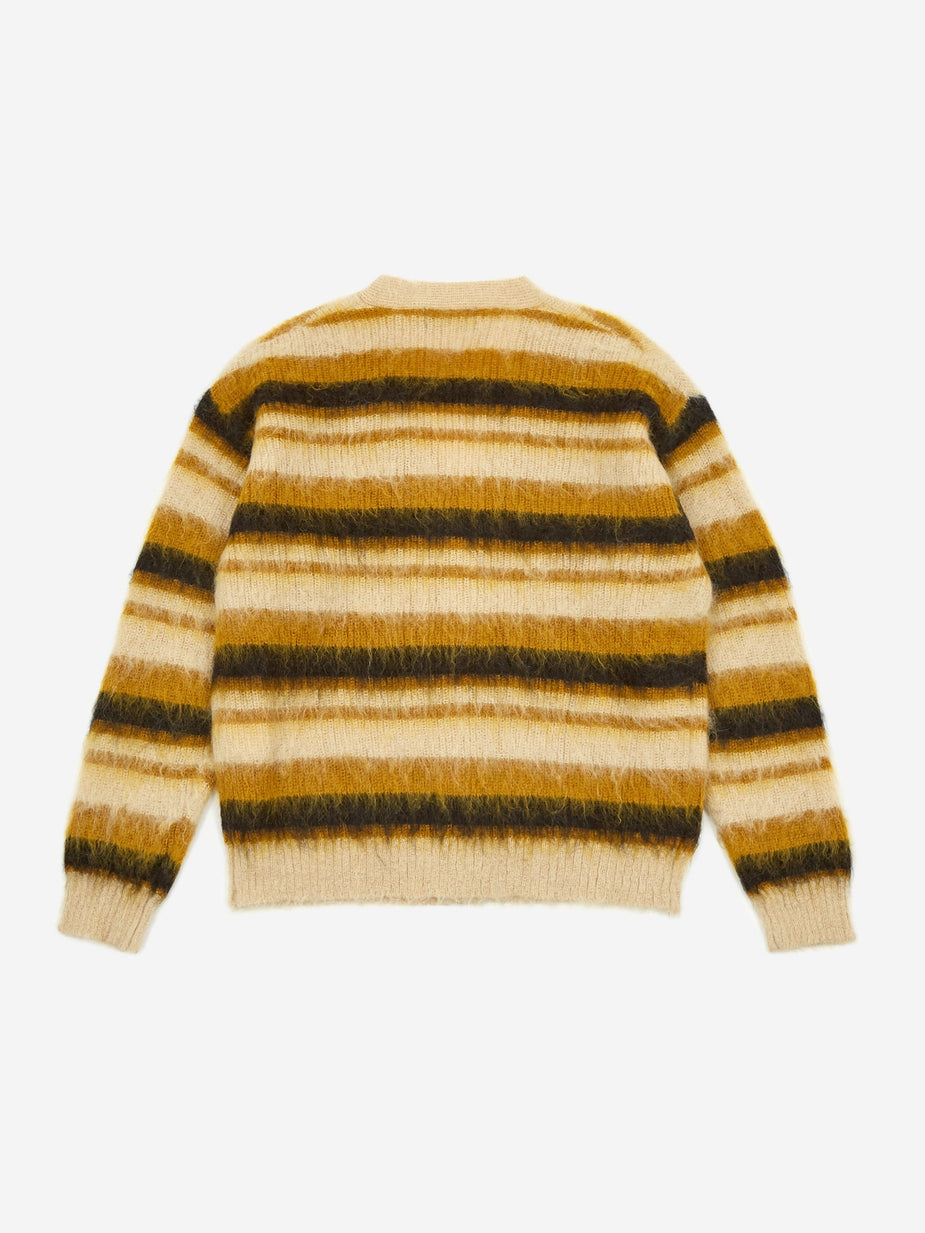 Unused Unused Striped Cardigan - Yellow Border - Other