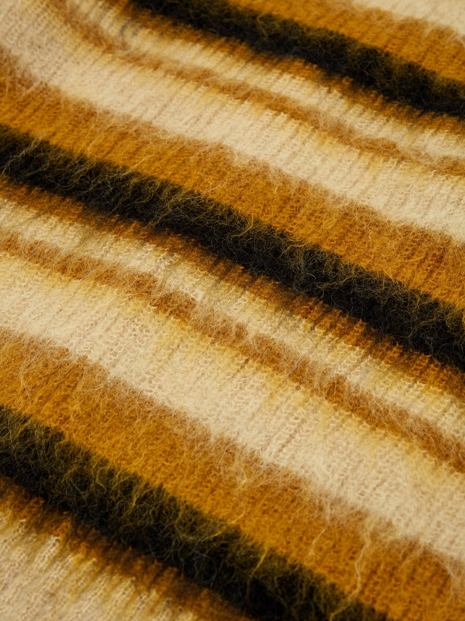 Unused Unused Striped Cardigan - Yellow Border - Other