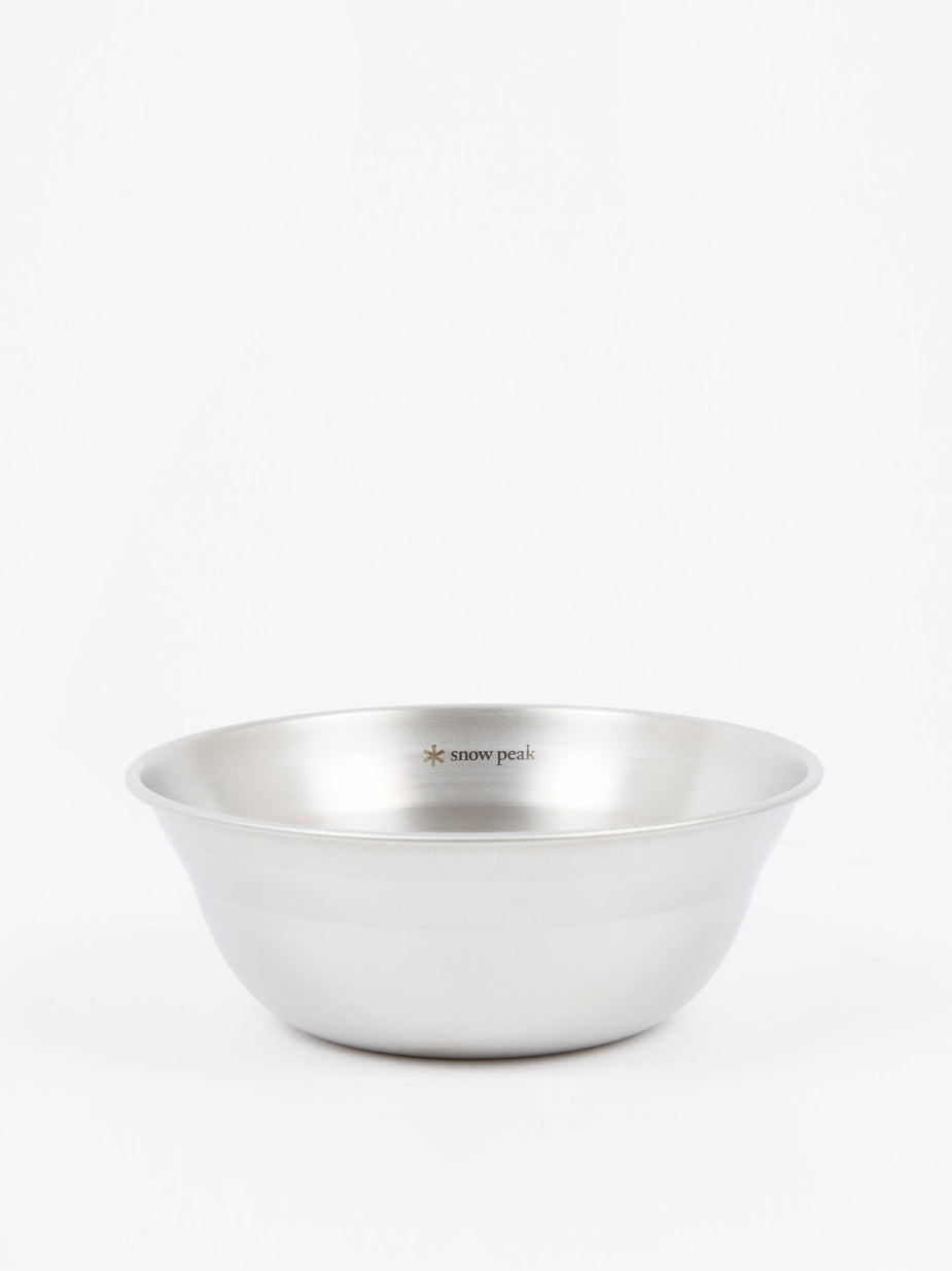 Snow Peak Snow Peak Tableware Bowl - Silver