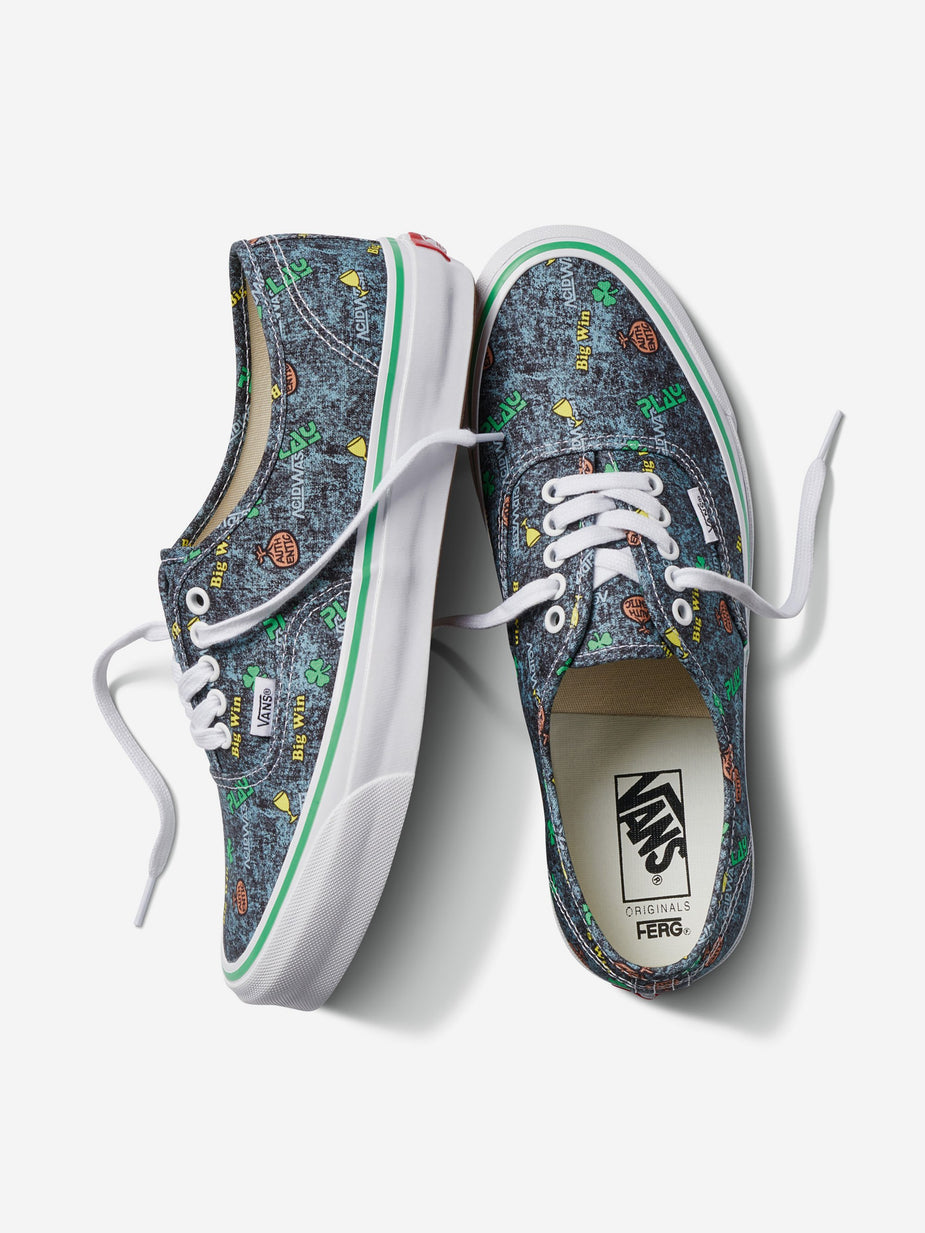 Vans Vans Vault x Fergadelic OG Authentic LX - Acid Wash/Play - Multi