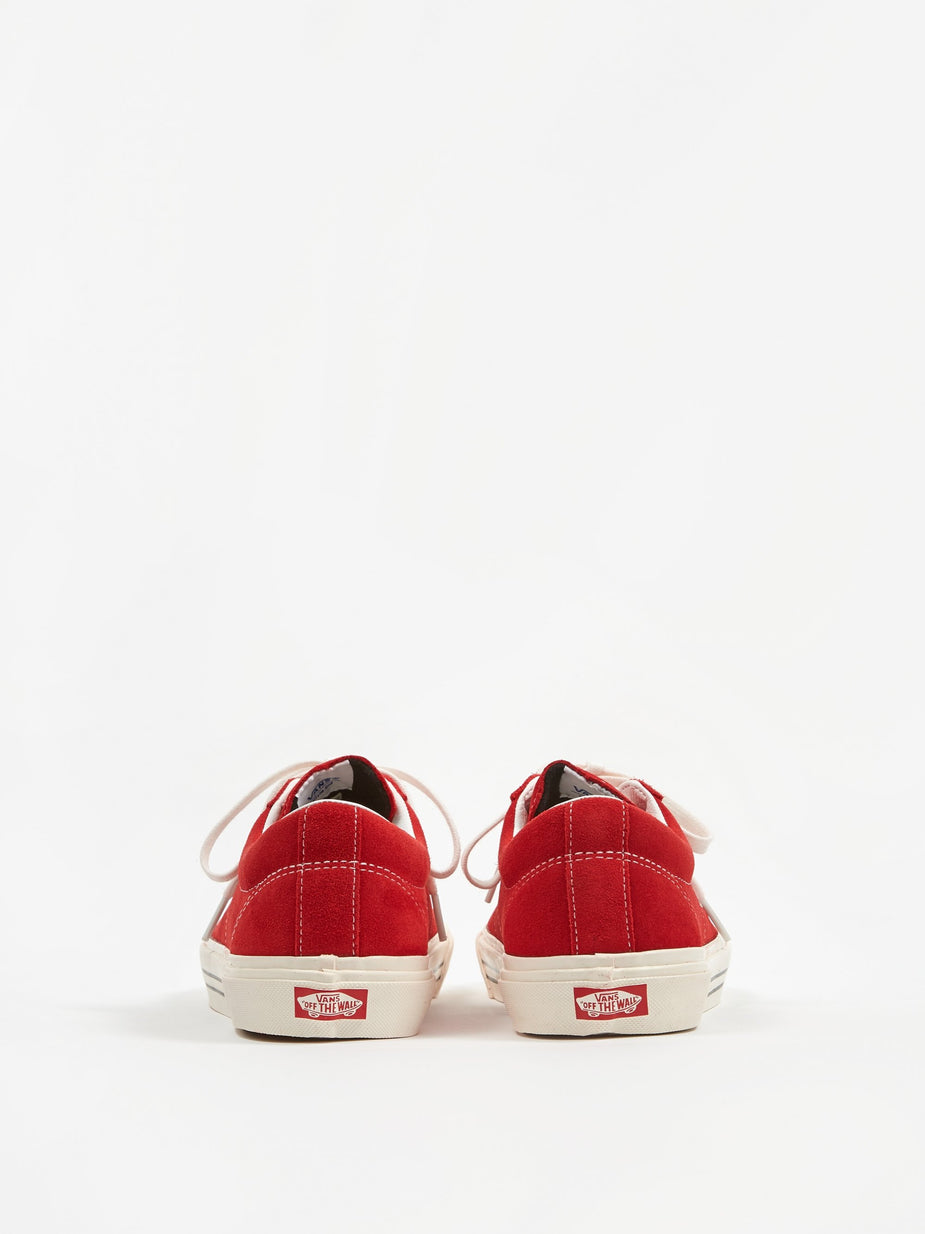 Vans Vans Sid DX - (Anaheim Factory) OG Red/Suede - Red