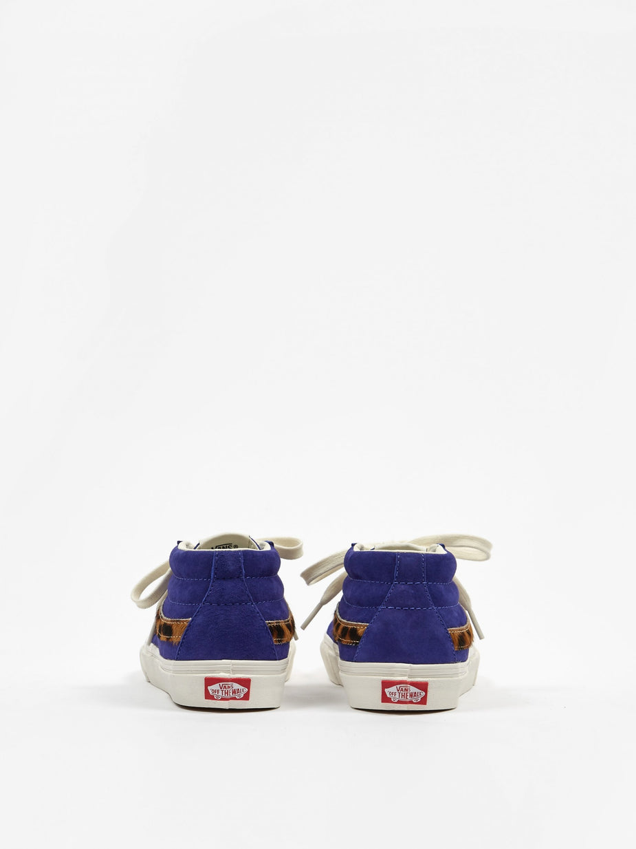 Vans Vans Sk8-Mid - Royal Blue/Calf Hair - Blue