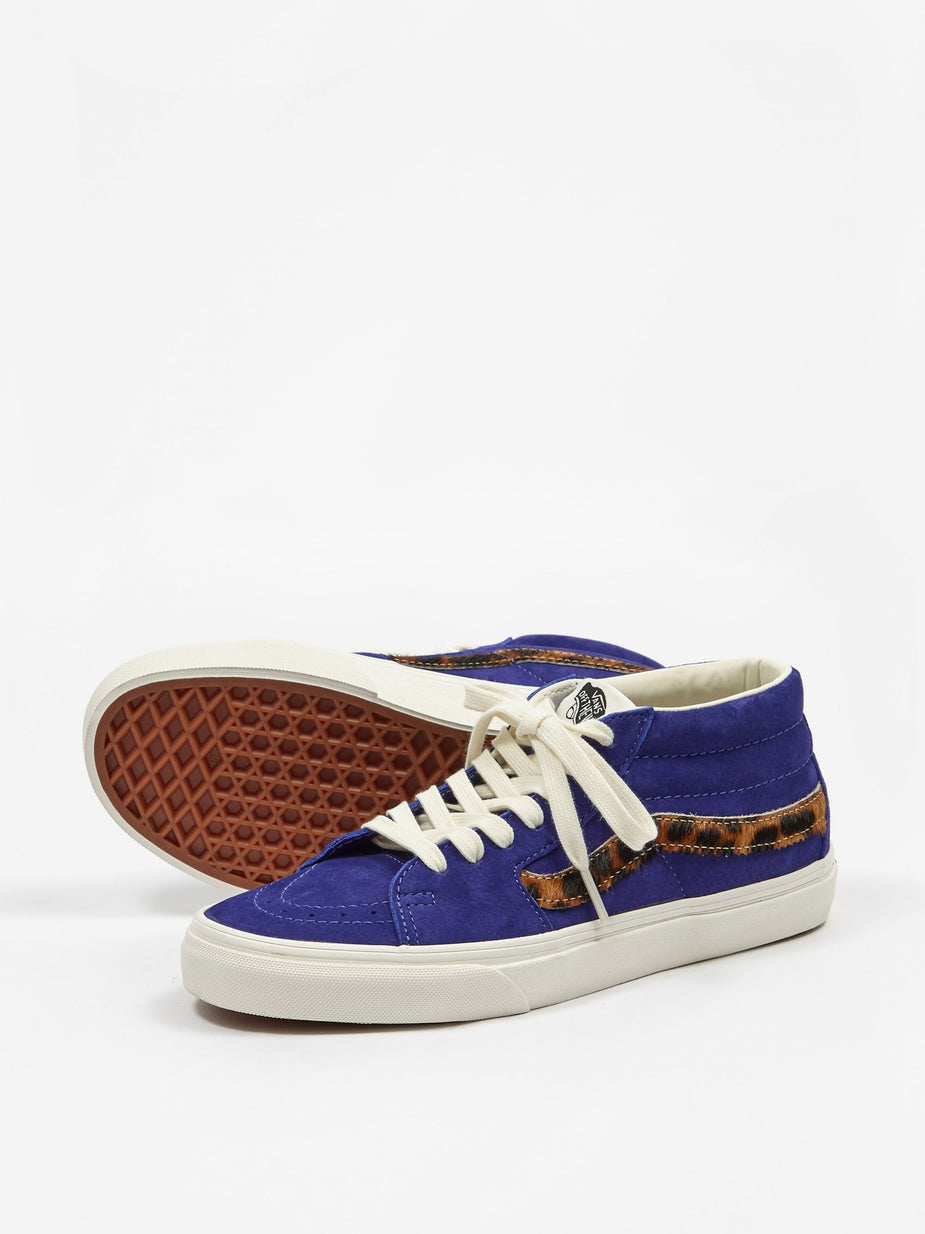 Vans Vans Sk8-Mid - Royal Blue/Calf Hair - Blue
