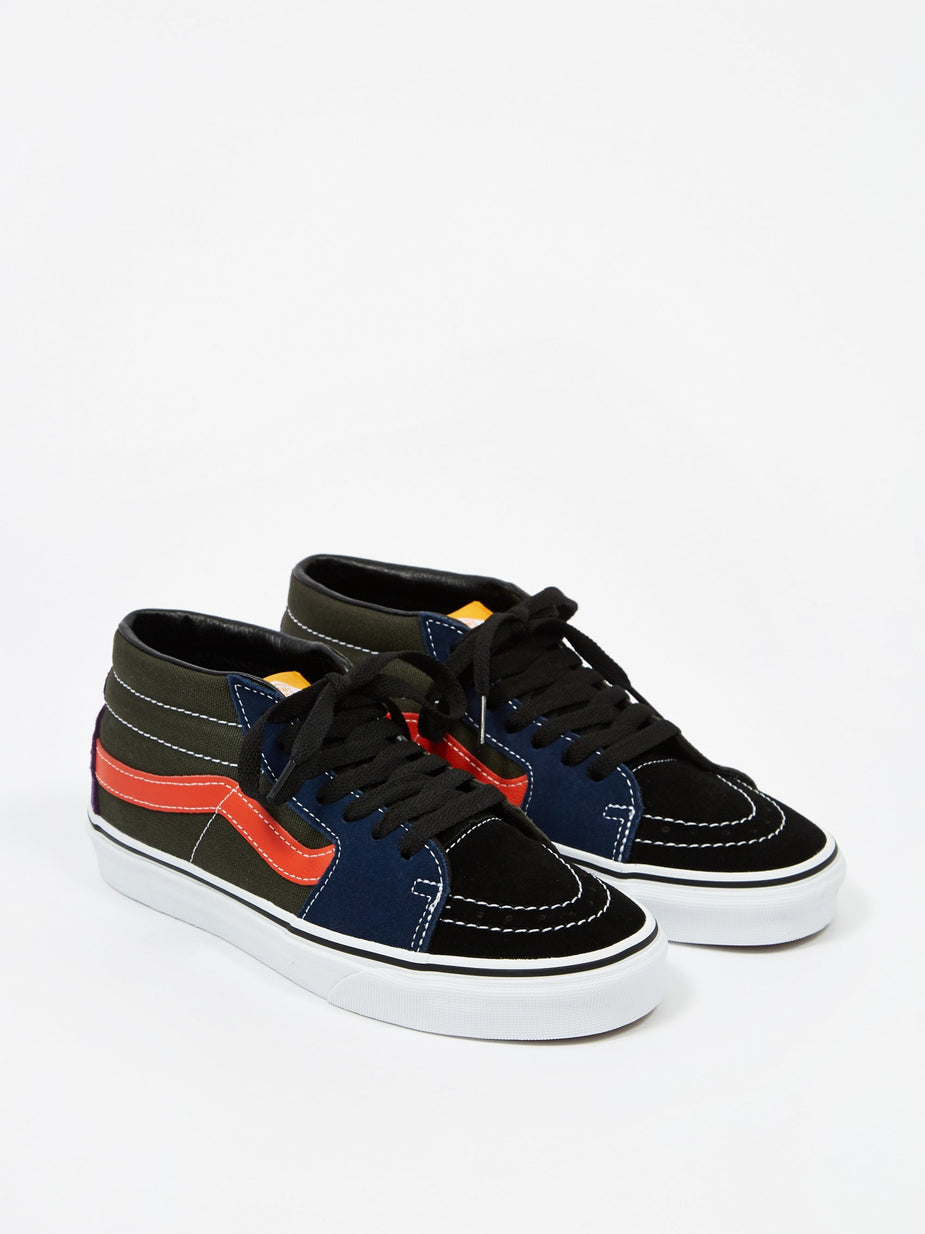 Vans Vans UA Sk8 Mid - Violet Indigo/Forest Night - Purple