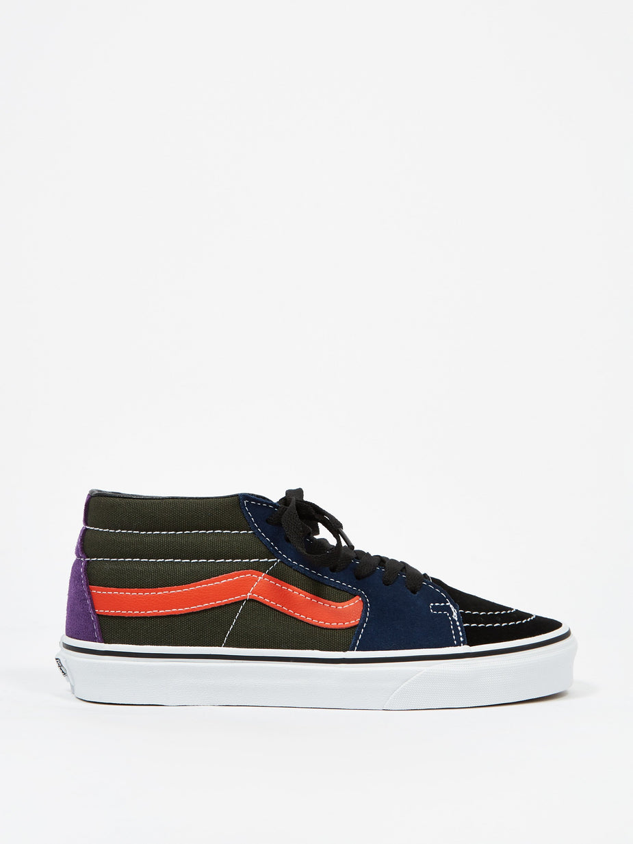 Vans Vans UA Sk8 Mid - Violet Indigo/Forest Night - Purple