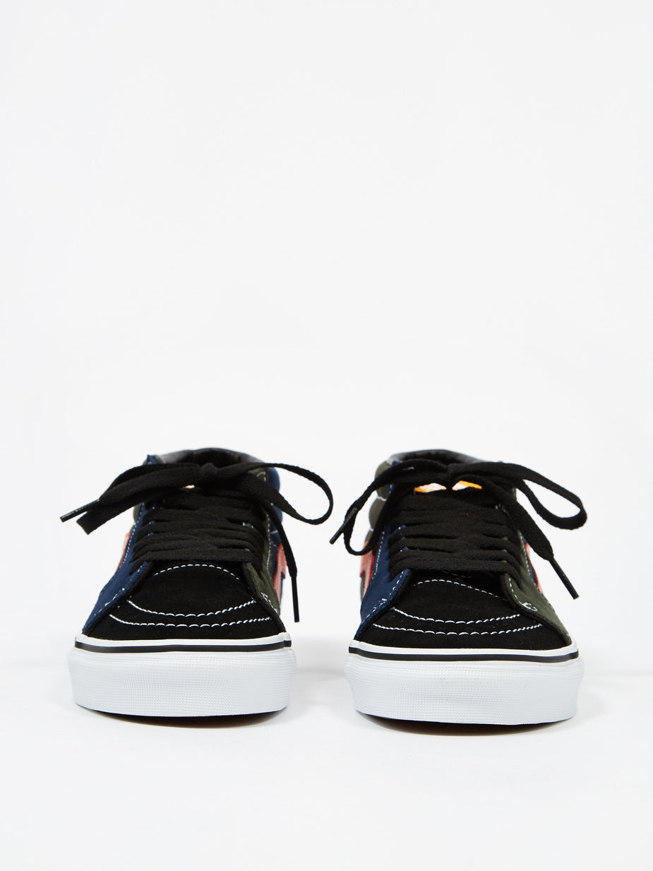 Vans Vans UA Sk8 Mid - Violet Indigo/Forest Night - Purple
