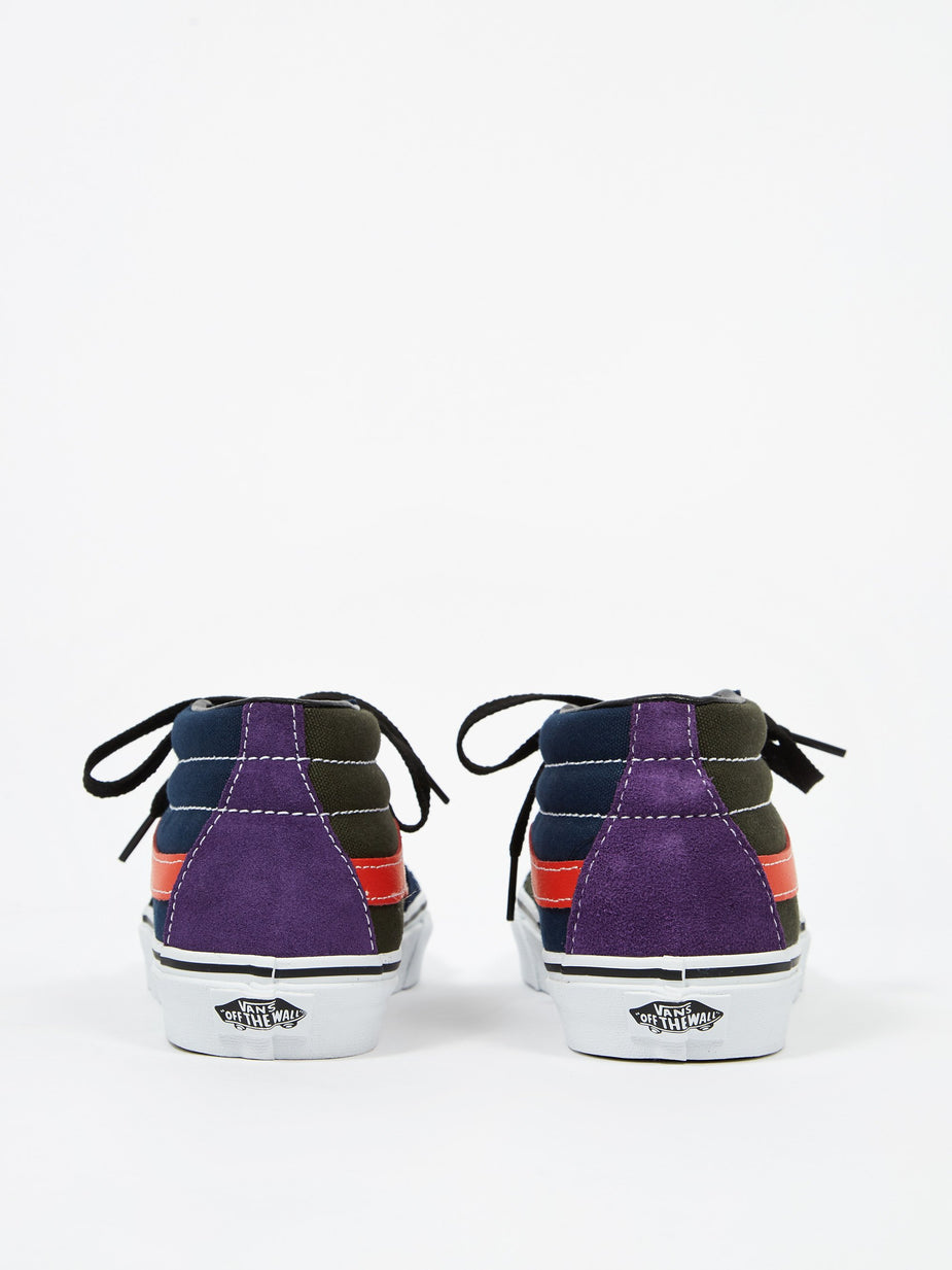 Vans Vans UA Sk8 Mid - Violet Indigo/Forest Night - Purple