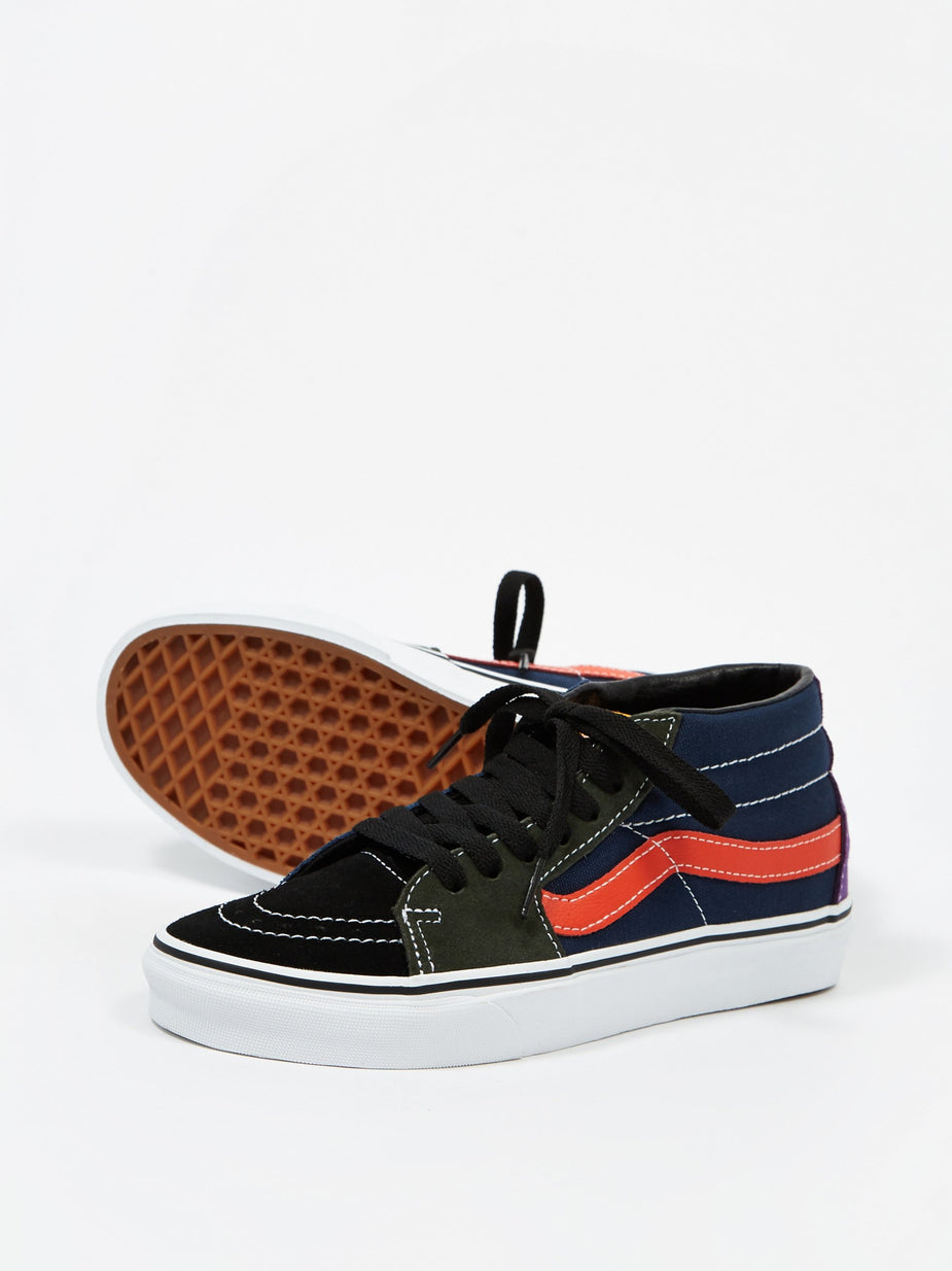 Vans Vans UA Sk8 Mid - Violet Indigo/Forest Night - Purple