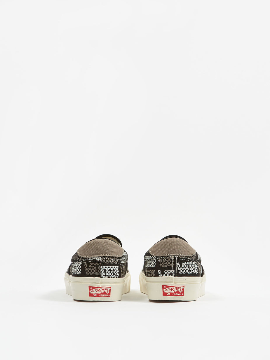 Vans Vans Vault OG Slip-On 59 LX - Black/Logo Checkerboard - Black