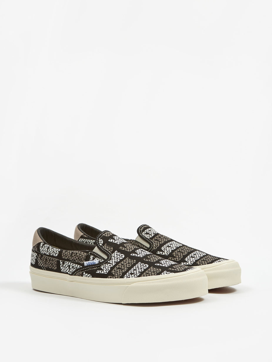 Vans Vans Vault OG Slip-On 59 LX - Black/Logo Checkerboard - Black