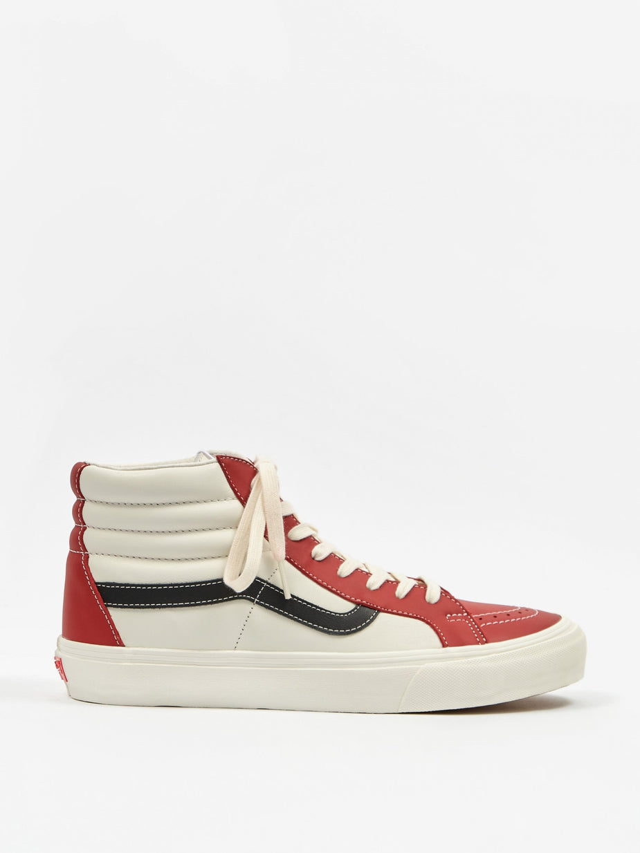 Vans Vans Vault Sk8-Hi Reissue LX - Chilli Pepper/Marshmallow/Black - Black