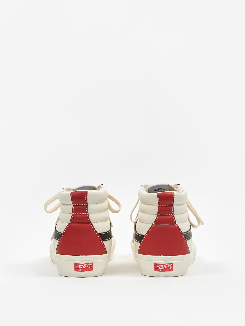 Vans Vans Vault Sk8-Hi Reissue LX - Chilli Pepper/Marshmallow/Black - Black