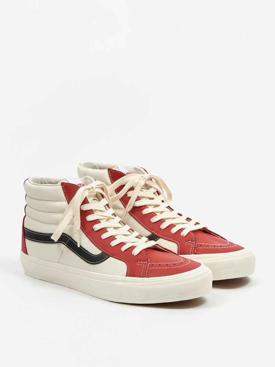 Vans Vans Vault Sk8-Hi Reissue LX - Chilli Pepper/Marshmallow/Black - Black