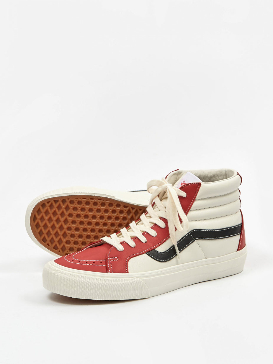 Vans Vans Vault Sk8-Hi Reissue LX - Chilli Pepper/Marshmallow/Black - Black