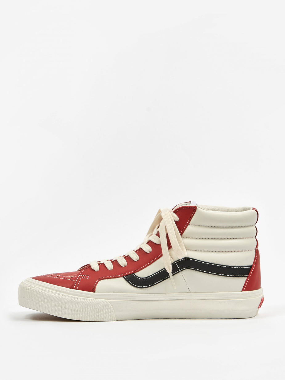 Vans Vans Vault Sk8-Hi Reissue LX - Chilli Pepper/Marshmallow/Black - Black
