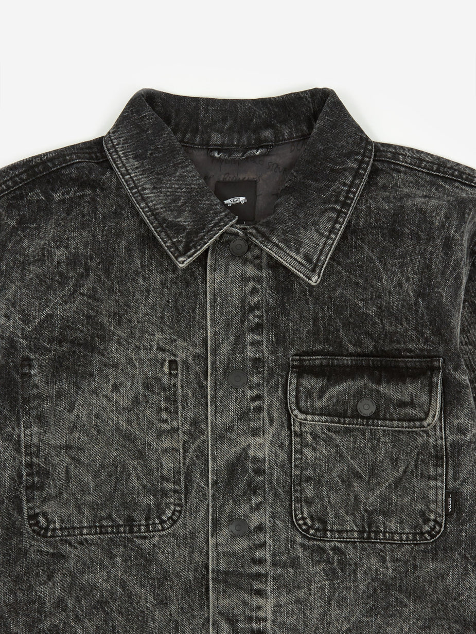 Vans Vans Vault x Jim Goldberg Drill Chore Coat - Black - Black