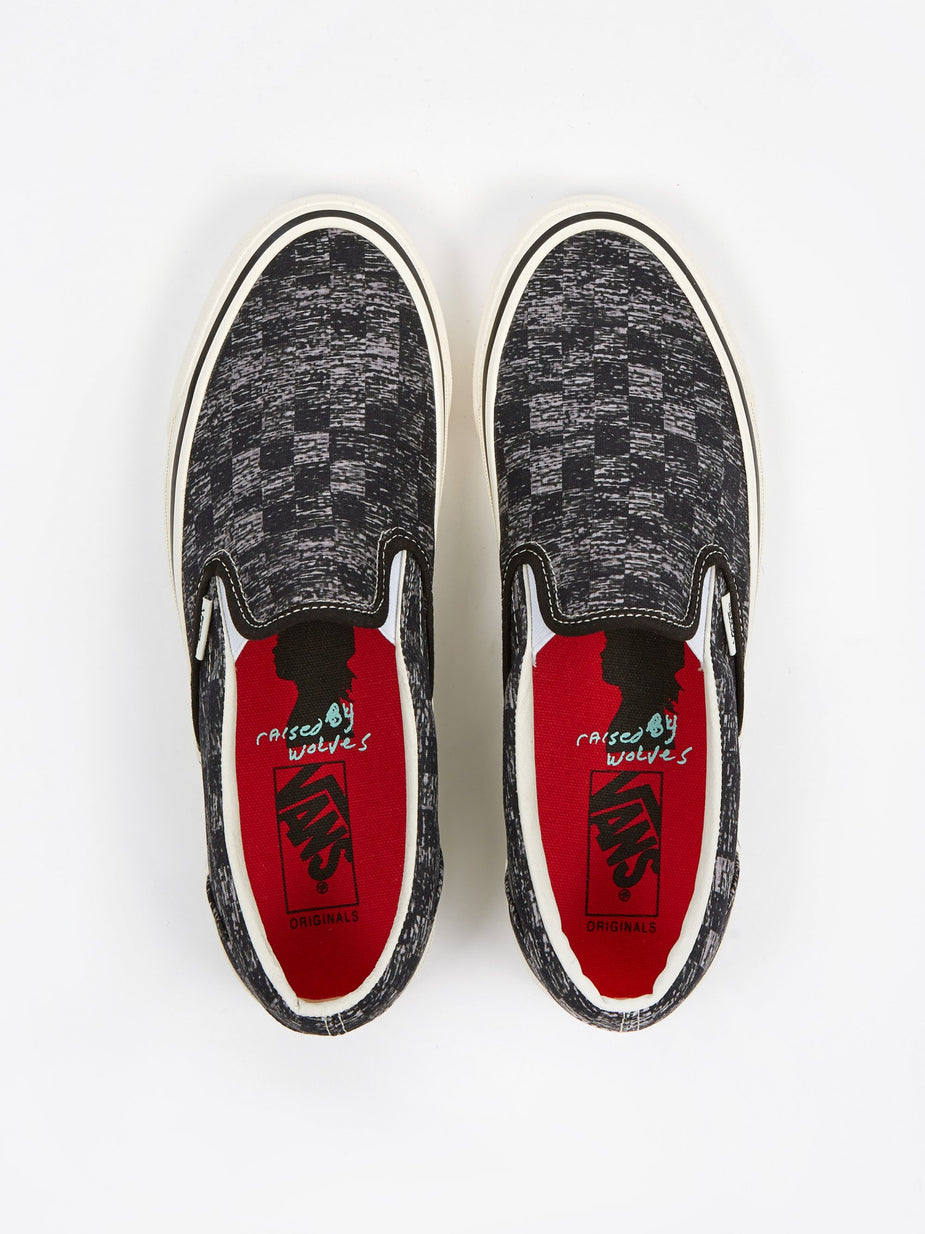 Vans Vans Vault x Jim Goldberg OG Classic Slip-On LX - TV Static - Other